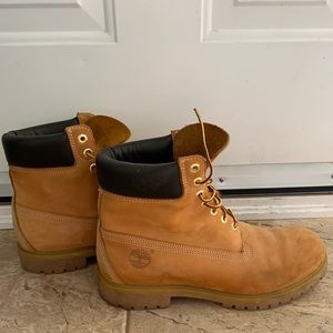 Men’s Timberland Boots Wheat Nubuck